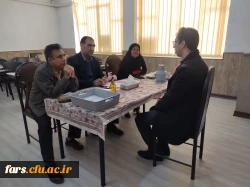 گزارش برگزاری مصاحبه علمی و عمومی متقاضیان تدریس
 4