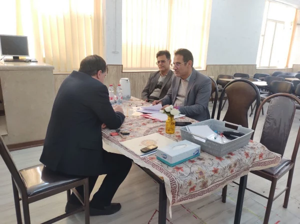 گزارش برگزاری مصاحبه علمی و عمومی متقاضیان تدریس
 7