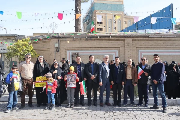 گزارش تصویری | حضور پرشور دانشگاه فرهنگیان فارس در راهپیمایی ۲۲ بهمن 6