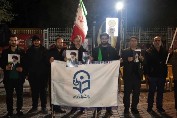  اجتماع عظیم دانشگاهیان استان فارس در پی شهادت قائد امت؛ رهبر شهید انقلاب اسلامی حضرت آیت الله العظمی امام خامنه ای (قدس سره الشریف) و بیعت با رهبر عالیقدر و عظیم الشأن انقلاب اسلامی حضرت آیت الله العظمی امام سید مجتبی خامنه ای (حفظه الله) 8
