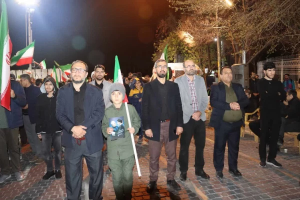  اجتماع عظیم دانشگاهیان استان فارس در پی شهادت قائد امت؛ رهبر شهید انقلاب اسلامی حضرت آیت الله العظمی امام خامنه ای (قدس سره الشریف) و بیعت با رهبر عالیقدر و عظیم الشأن انقلاب اسلامی حضرت آیت الله العظمی امام سید مجتبی خامنه ای (حفظه الله) 18