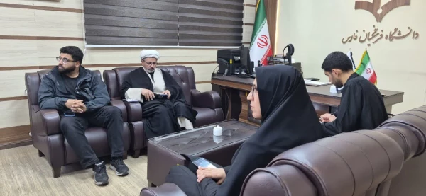 چهارمین جلسه ستاد قرارگاه جهادی فرهنگ، رسانه و اقدامات اجتماعی جنگ تحمیلی رمضان در دانشگاه فرهنگیان فارس برگزار شد 6