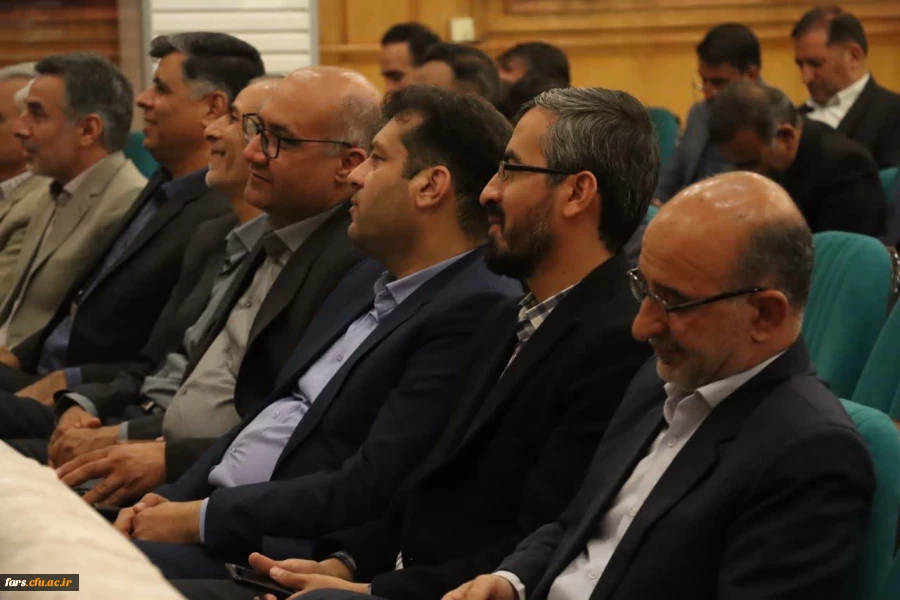 مراسم معارفه سرپرست و معاونین دانشکده علوم تربیتی دانشگاه فرهنگیان فارس و تودیع و معارفه رؤسای سابق و جدید اداره نظارت، ارزیابی و تضمین کیفیت دانشگاه فرهنگیان فارس در واحد سلمان فارسی شیراز برگزارشد. 5