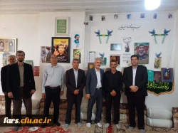 دیدار مسئولان دانشگاه فرهنگیان فارس با خانواده شهید حسین بابری 6