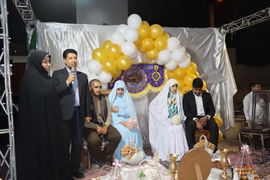جشن میلاد امام رضا(علیه السلام) و برگزاری مراسم عقد دو زوج دانشجومعلم در دانشگاه فرهنگیان فارس
 2