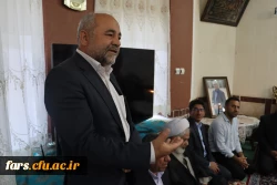 دیدار مسئولان دانشگاه فرهنگیان فارس با خانواده شهید عباس عرفانی فر
 3