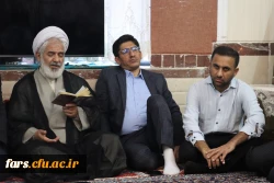 دیدار مسئولان دانشگاه فرهنگیان فارس با خانواده شهید عباس عرفانی فر
 8