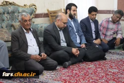 دیدار مسئولان دانشگاه فرهنگیان فارس با خانواده شهید عباس عرفانی فر
 11