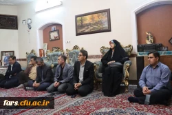 دیدار مسئولان دانشگاه فرهنگیان فارس با خانواده شهید عباس عرفانی فر
 18