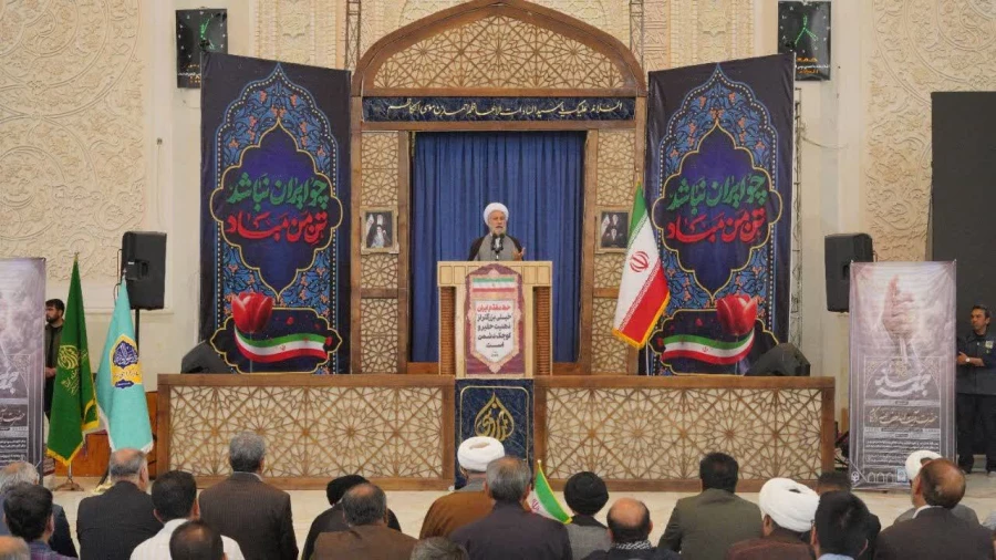 سخنرانی دکتر علی شیروانی شیری، سرپرست دانشگاه فرهنگیان استان فارس در نماز جمعه امروز شیراز 7