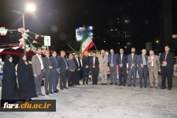 حضور معاون فرهنگی و تربیتی دانشگاه فرهنگیان در موکب فرهنگی دانشگاه فرهنگیان استان فارس  2
