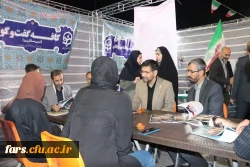 حضور معاون فرهنگی و تربیتی دانشگاه فرهنگیان در موکب فرهنگی دانشگاه فرهنگیان استان فارس  5