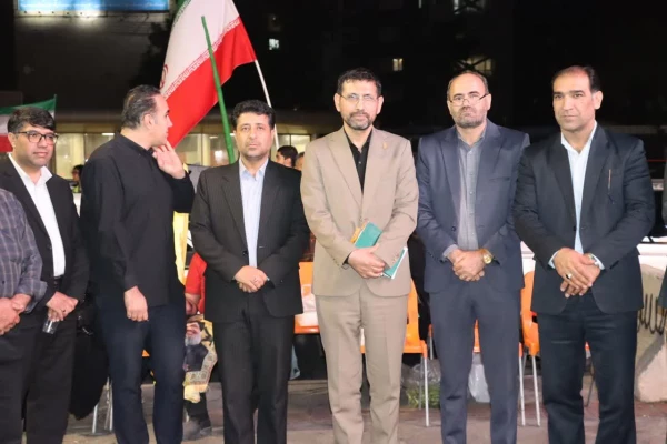 حضور معاون فرهنگی و تربیتی دانشگاه فرهنگیان در موکب فرهنگی دانشگاه فرهنگیان استان فارس  6