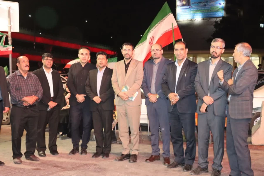 حضور معاون فرهنگی و تربیتی دانشگاه فرهنگیان در موکب فرهنگی دانشگاه فرهنگیان استان فارس  10