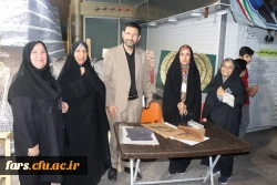 حضور معاون فرهنگی و تربیتی دانشگاه فرهنگیان در موکب فرهنگی دانشگاه فرهنگیان استان فارس  18