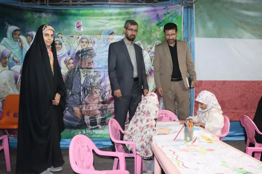 حضور معاون فرهنگی و تربیتی دانشگاه فرهنگیان در موکب فرهنگی دانشگاه فرهنگیان استان فارس  19