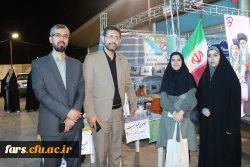 حضور معاون فرهنگی و تربیتی دانشگاه فرهنگیان در موکب فرهنگی دانشگاه فرهنگیان استان فارس  21