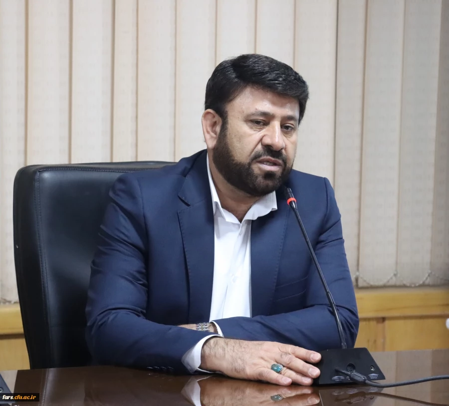 دیدار مدیرکل سیاسی، انتخابات و تقسیمات کشوری استان فارس با هیئت رئیسه و اعضای دانشگاه فرهنگیان فارس 2
