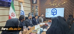  نشست خبری رویداد بزرگ نقد فیلم دانشجویی «کیمیای نظر» در دانشگاه فرهنگیان استان فارس 7