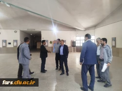 بازدید دکتر فرهاد علی پور معاون آموزش  و تحصیلات تکمیلی، به همراه دکتر محمدسعیدمحمدشفیعی، مدیرکل دفتر برنامه ریزی درسی و دکتر حسن  رحیمی مدیر بهسازی و منابع انسانی سازمان مرکزی دانشگاه فرهنگیان از دانشکده های علوم تربیتی  و علوم انسانی شهیدمطهری شیراز
 9
