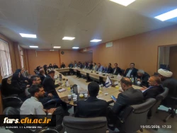 گزارش افتتاحیه المان شهید گمنام و برگزاری جلسه با حضور کارکنان و استادان دانشکده علوم تربیتی شهید بهشتی اقلید 6