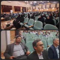 آیین نکوداشت مقام معلم و استاد در دانشگاه فرهنگیان فارس با حضور مسئولین استانی و پردیس ها  11